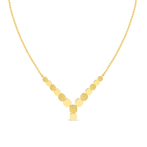 Hexa Link Gold Necklace